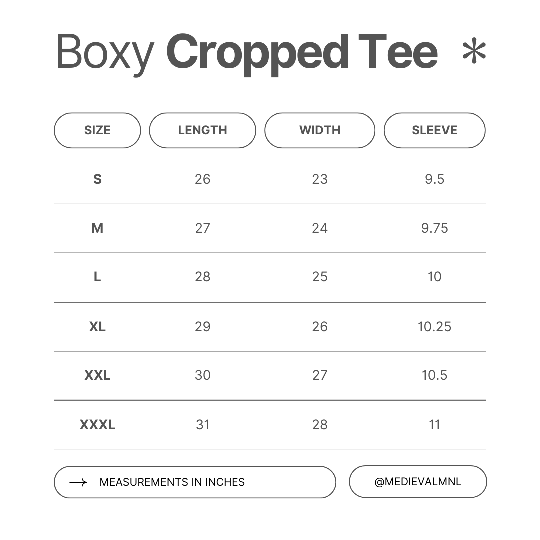 Wear Confidence Tee - Black Boxy Cropped Fit