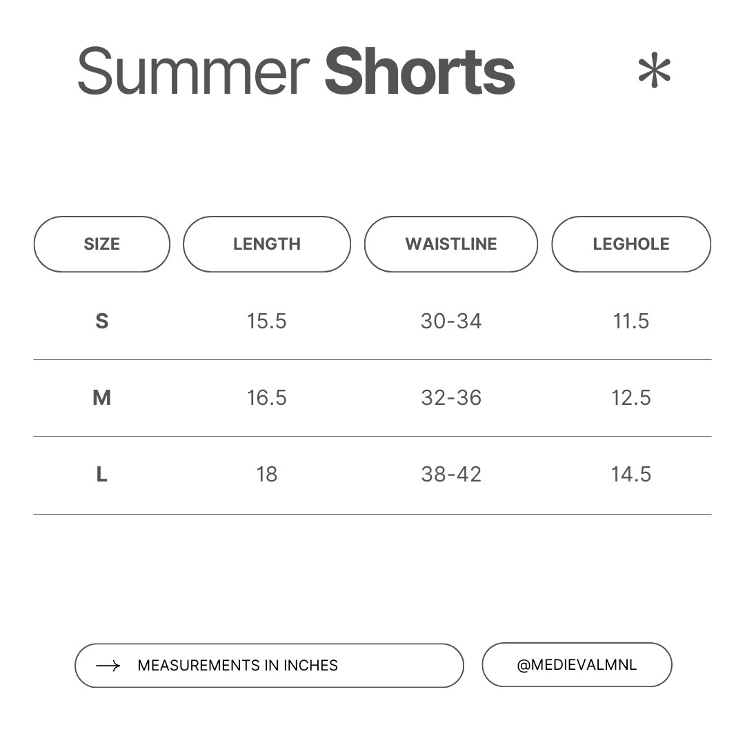 Summer Shorts - Black