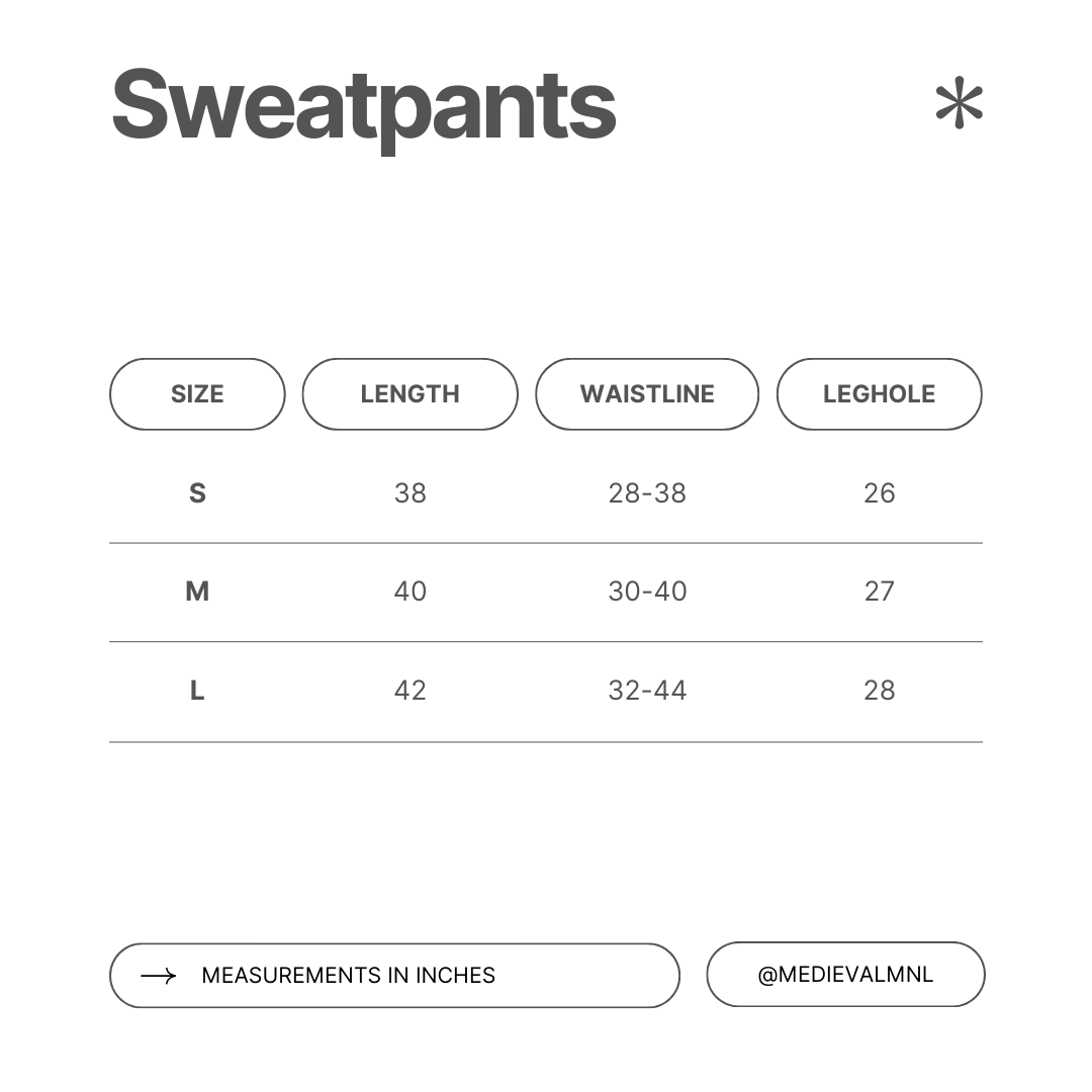 Reversed Stitching Embroidered Sweatpants - Black