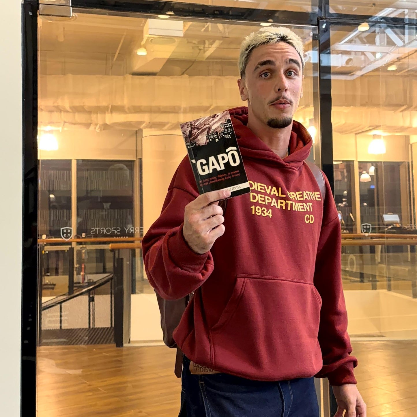 Medieval Creative Department Hoodie – Maroon
