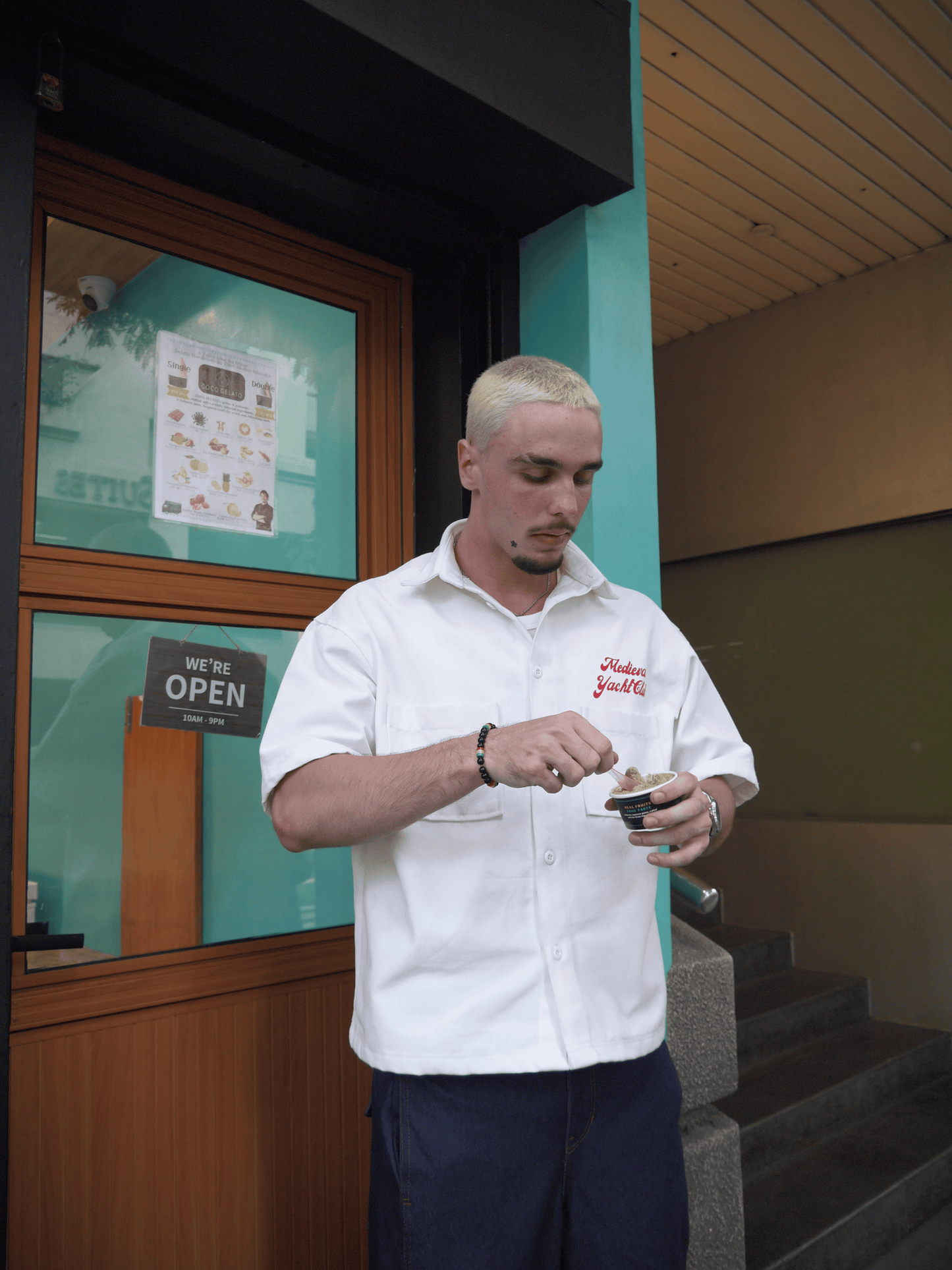 White - Yacht Club Polo