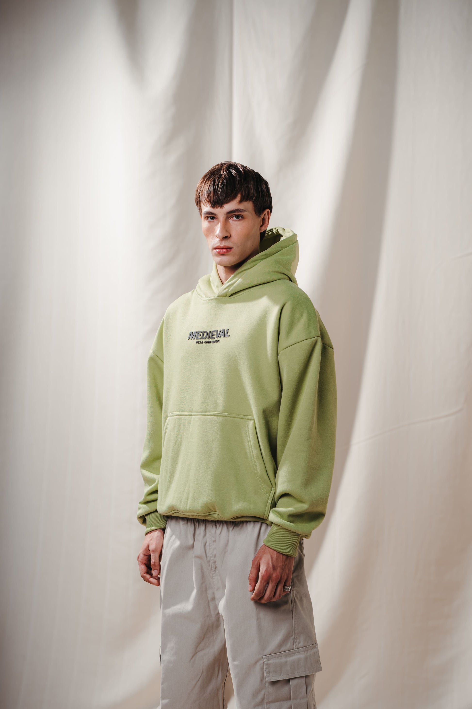 Avocado Green Hoodie Large
