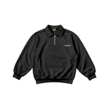 Black - Halfzip  Sweatshirt