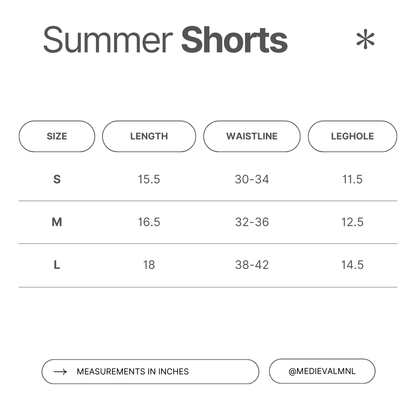 Summer Shorts - Black